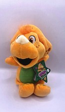 Fisher Price Barney s World Plush Toy Billy Dinosaur 8 New With Tag Rare Mattel