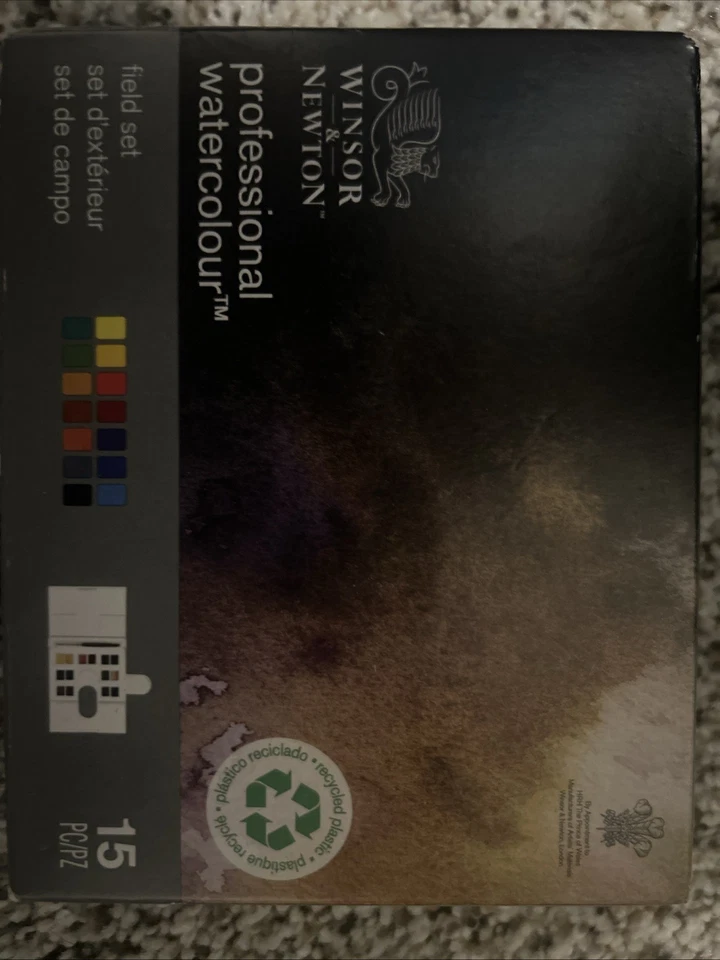 Watercolor Paint Set, Vivid Colors in Portable Box, Palette set, Including Me... - Image 2 of 4