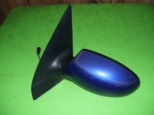 2002 Ford Focus Svt Left Door Mirror Side View Power Heated Folding Blue Oem