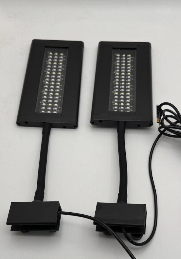 2x ACTUALES Orbit Marine NANO 16W Arrecife Luces LED con Montajes, Controlador, Alimentación Foto 2 de 4