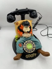 Disney Telemania Goofy Animated Talking Landline Telephone Phone REPAIR/PARTS