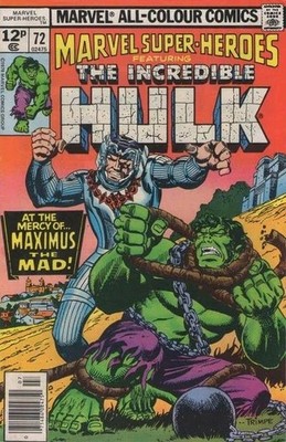 Marvel Super-Heroes  #72 - Marvel Comics - 1978