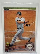 Buster Posey Rookie Card 2011 Topps - #198. rookie card picture