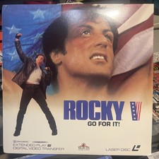 Fox Home Video 1982 Rocky V 5 Laserdisc LD Rare Collectible ML102218