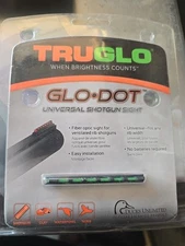 TruGlo TG91 Glo-Dot Universal Shotgun Sight, Green