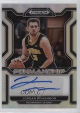 2022-23 Prizm Draft Picks College Penmanship Silver Jordan Bohannon Auto 1a07