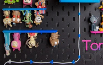 Toniebox 1 oder 2 Halter und Regale für IKEA SKADIS