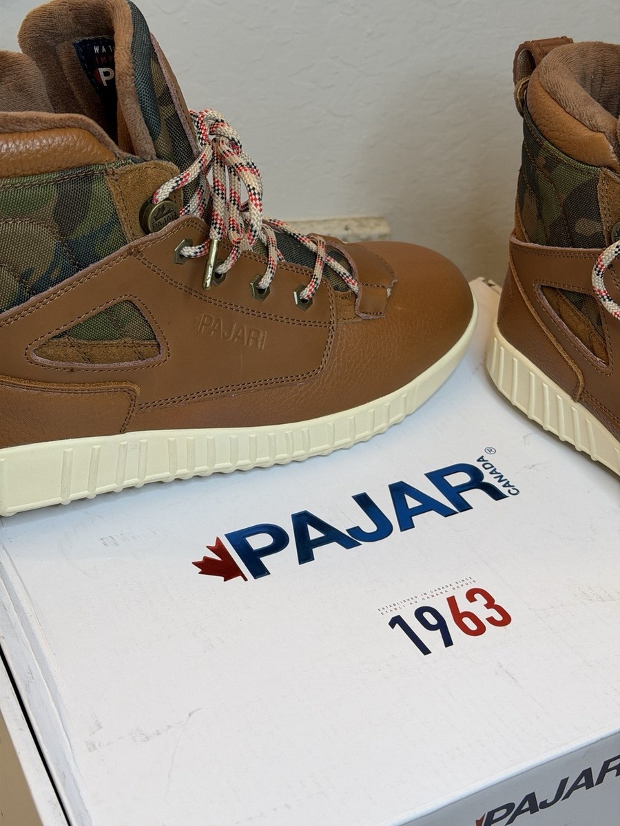 Pajar Peacemaker Faux Fur Lined Leather Boot Cognac Camo Size 7.5/40 winter Pajar Women main image 3