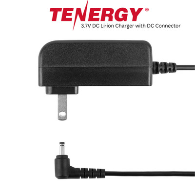 Tenergy 110V-240V AC for 3.7V DC Li-on Battery Charger with DC Connector