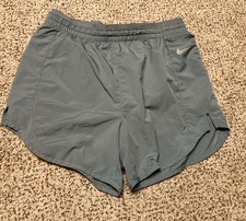 Women  s Nike Running Dri Fit Gray Shorts Small