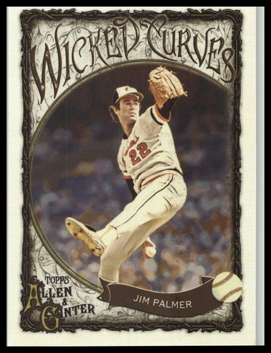 Jim Palmer #WC-21 2025 Topps Allen and Ginter Wicked Curves card