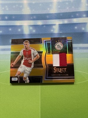 2023-24 Panini Select FIFA Relic Kenneth Taylor Gold /10 Ajax