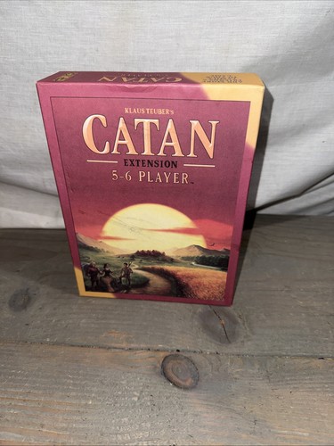 Klaus Teuber's Catan Extension 5-6 Player NEW Contents SEALED 9 - Picture 1 of 2