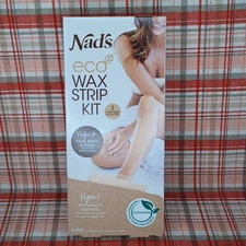 Nads Eco Wax Strip Kit 24 Strips 3 Sizes Double Sided Wax Strips