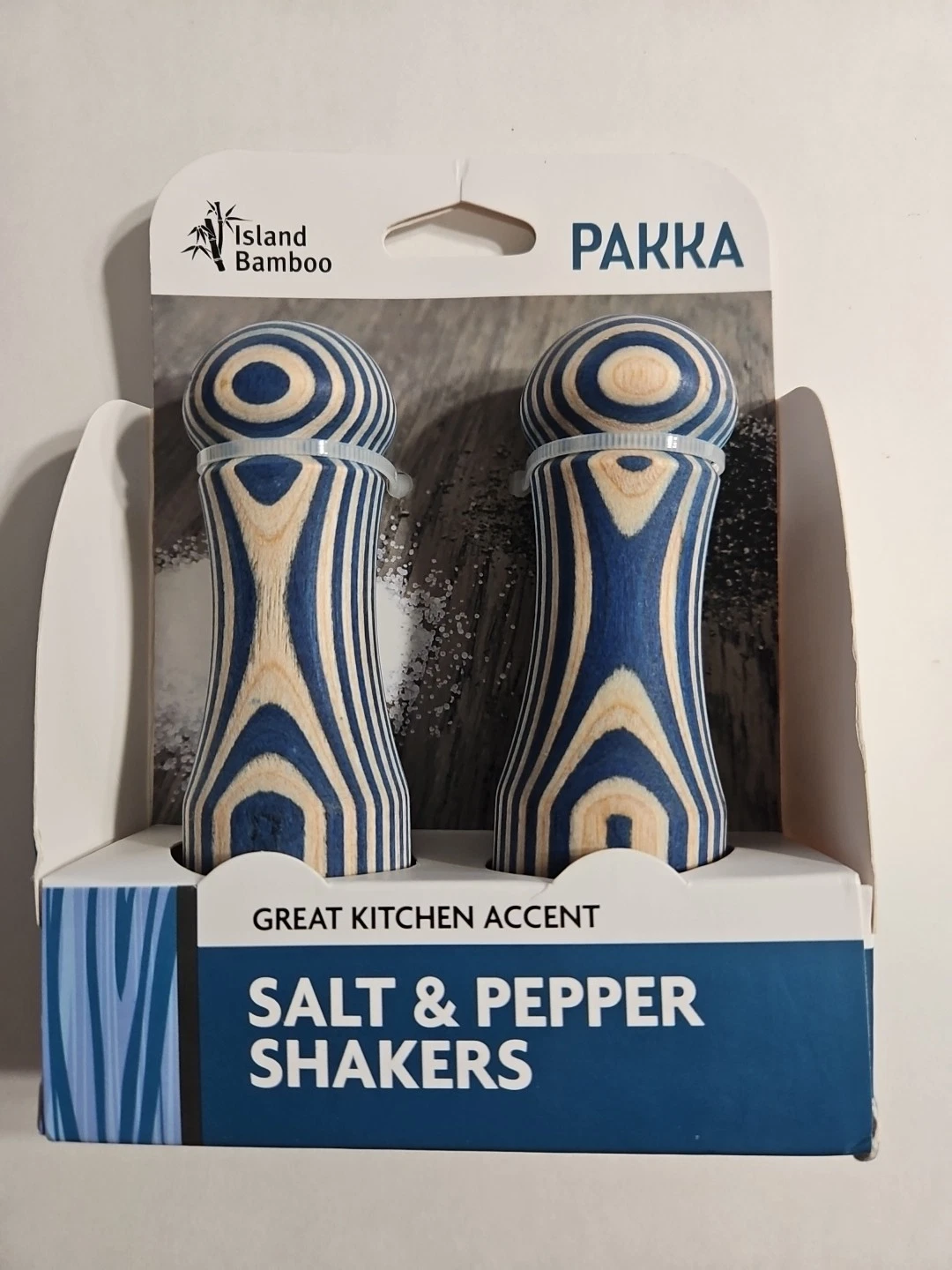 BAMBOO BAY PAKKA Wood Salt and Pepper Shaker