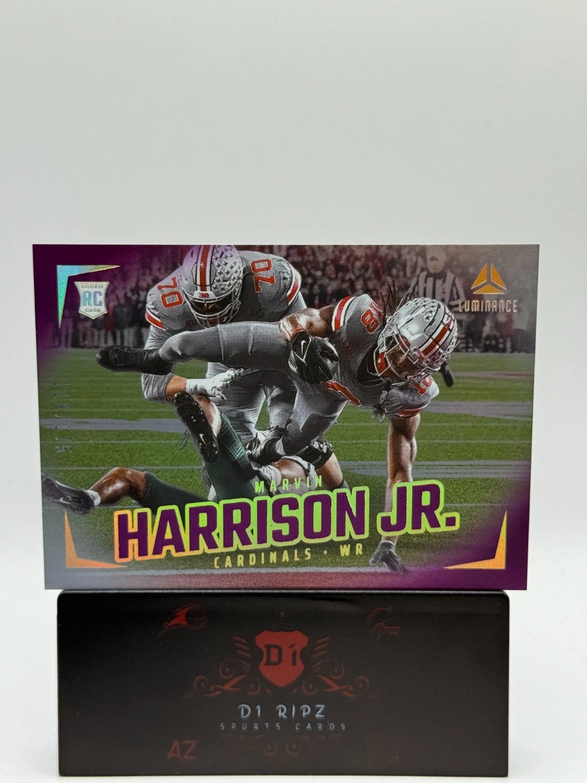 2024 Panini Luminance - Rookies Marvin Harrison Jr. #180 Purple /175 (RC)
