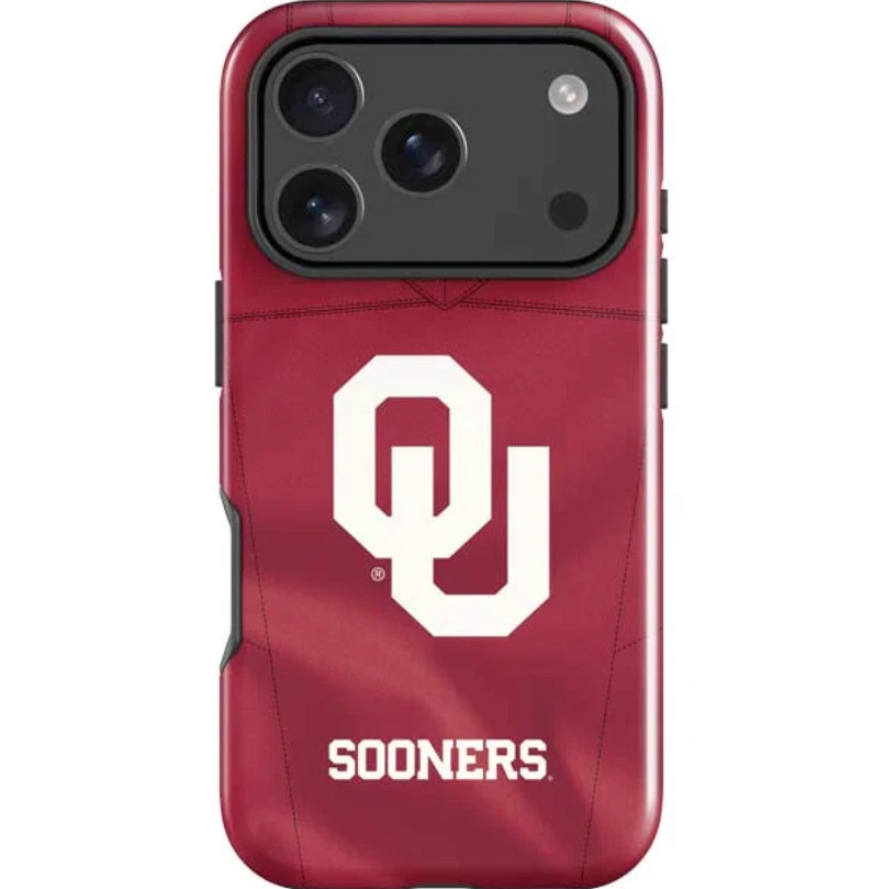 University of Oklahoma Red Jersey iPhone Case
