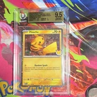 Pokemon TCG Misc Cards & Products Pikachu 051/162 Cosmos Holo Promo Eng BGS 9.5