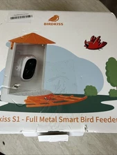 Birdkiss Smart Bird Feeder with Camera Solar, Auto Capture Bird Videos & Moti...