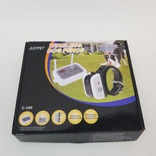 2 Collars Wireless Dog Fence System Model C-100 900 Foot Radius 58 Acres