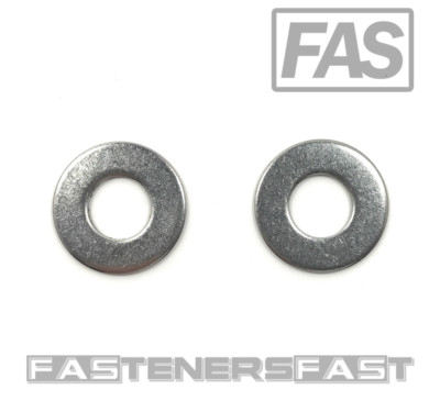 (100) 3/8'' Stainless Steel Flat Washer (100 PCS) Fast Free Shipping