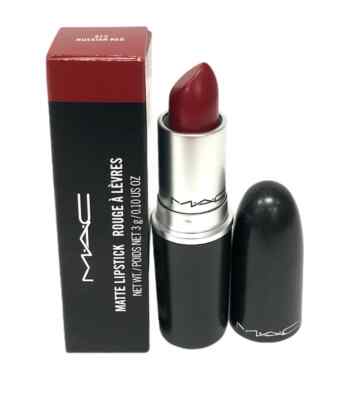 MAC Matte Lipstick 612 Russian Red 0.1oz/3g Full Size NW/OB Retro Vintage Color