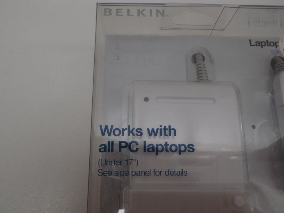 ADAPTADOR DE CORRIENTE DE VIAJE PARA PORTÁTIL BELKIN F5L010AU NUEVO Foto 3 de 4