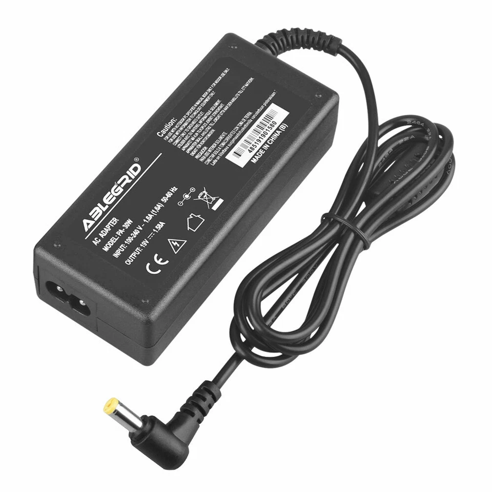 Cable de alimentación cargador adaptador de CA para eMachines eM250 eM350 eM250-1162 KAV60 Foto 3 de 4