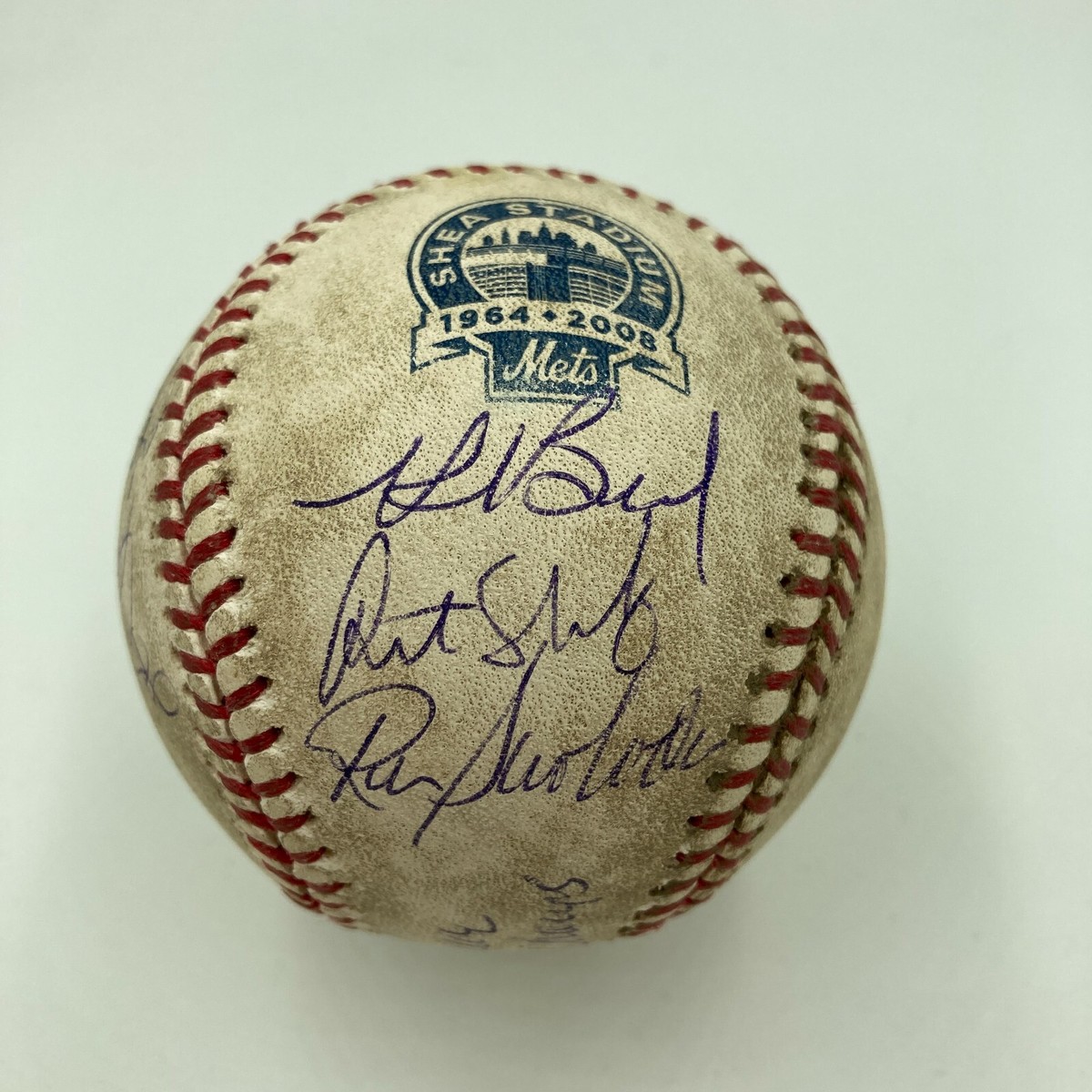 1969 Mets World Series Champs Team Signed Game Used Shea