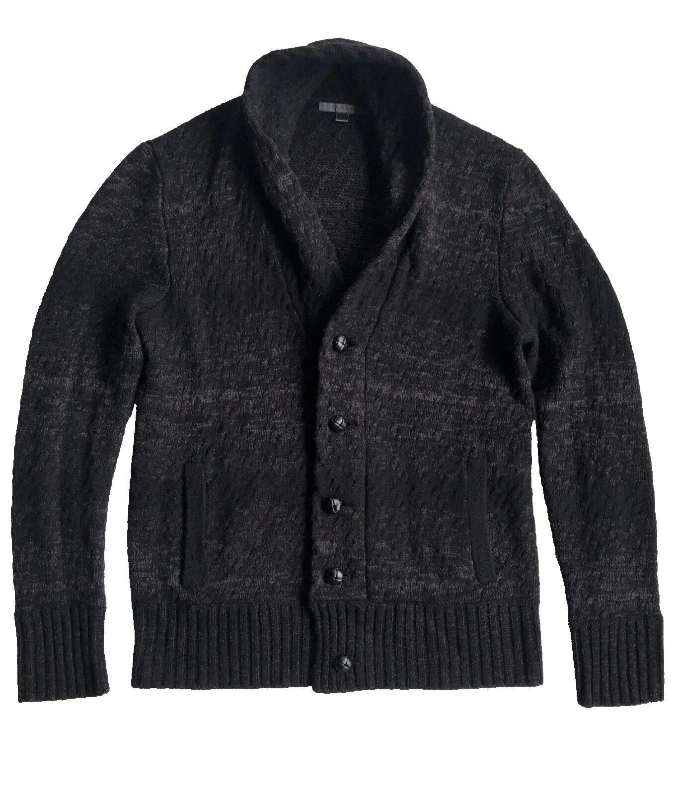 John Varvatos Wool Cardigan Sweaters for Men