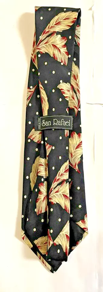 Vintage San Rafael Necktie 100% Silk Italy 56" X 3.75" Excellent Condition - Image 2 of 3