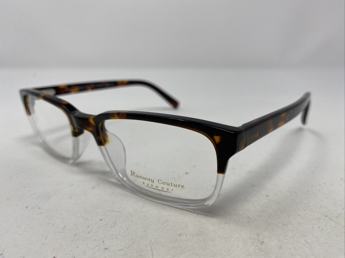 New Runway Couture RCE-286 Brown Tortoise & Clear Eyeglasses 53/19/145 71gl-2brJyL._AC_UY1000_.jpg main image 3