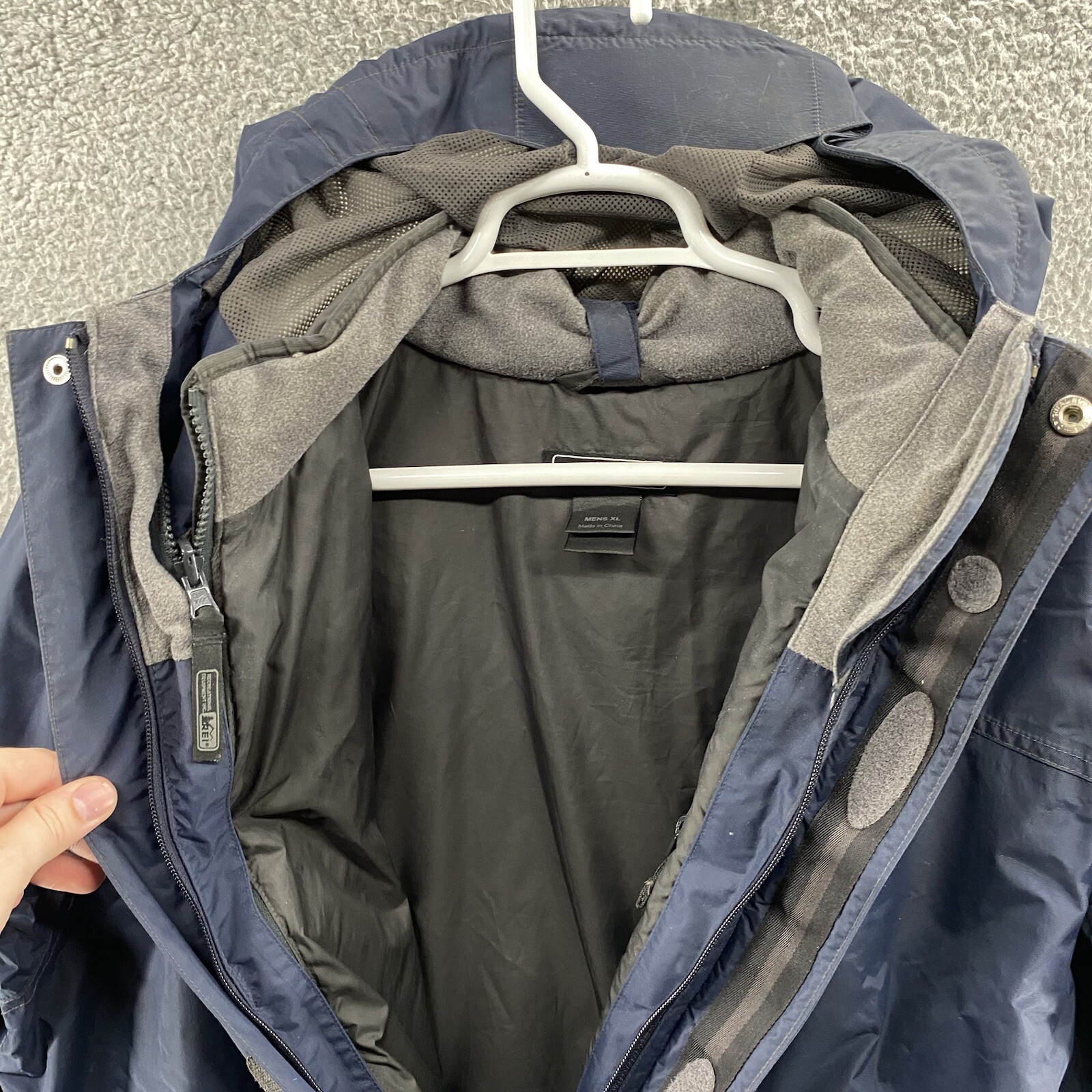 REI Jacket Men Extra Large Blue E1 Elements Liner… - image 13