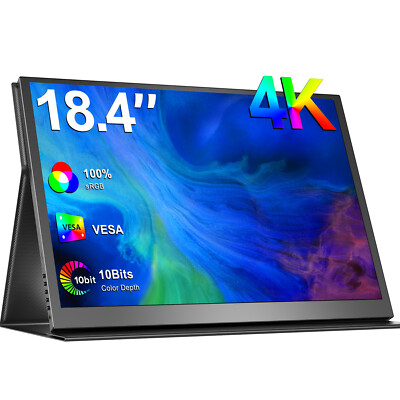 Gebraucht 18,4'' Monitor Mobiler Monitore 4K Gaming Monitor PC Monitor HDMI USB C