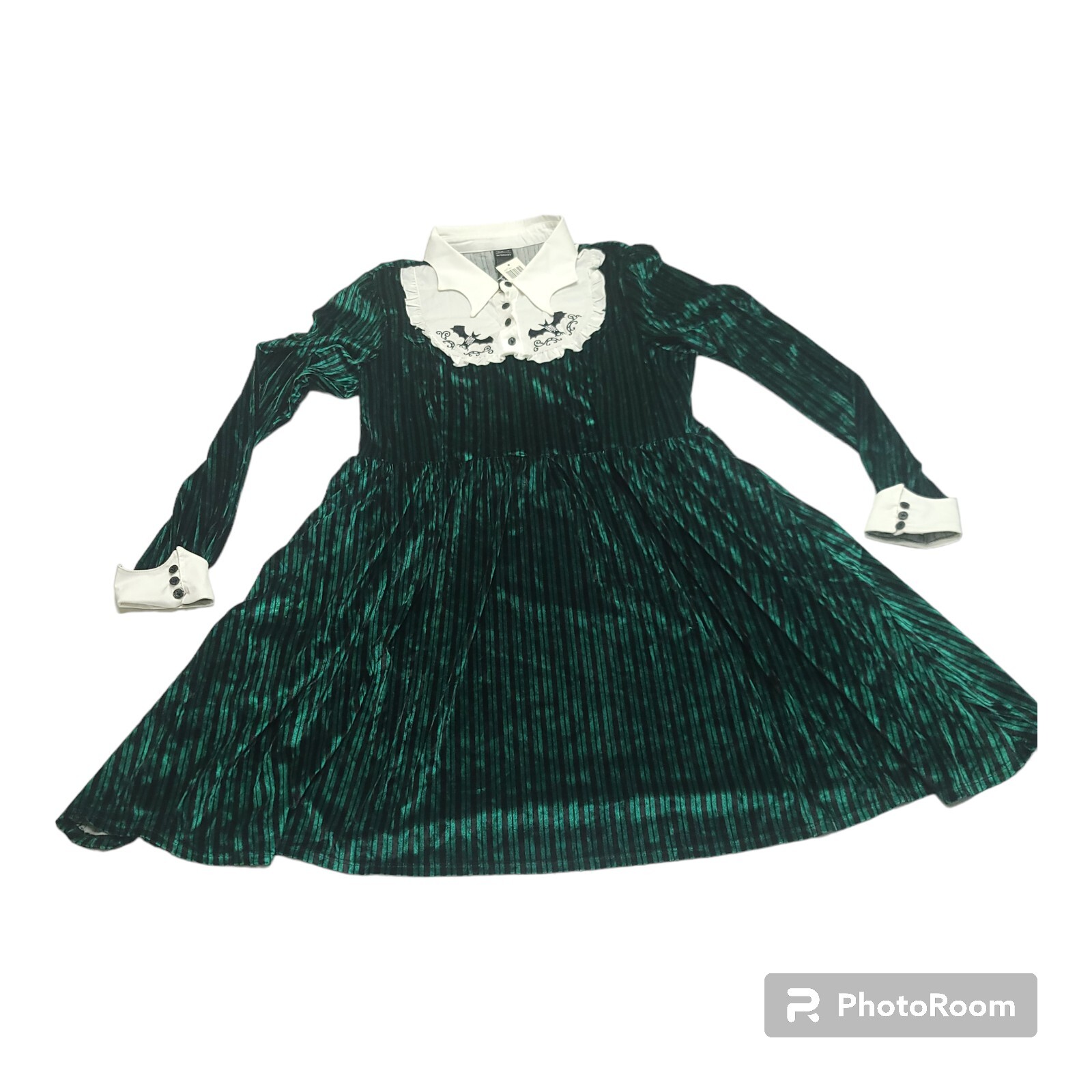 Disney Her Universe Hot Topic Haunted Mansion Hostess Dress  2XL Long Sleeves