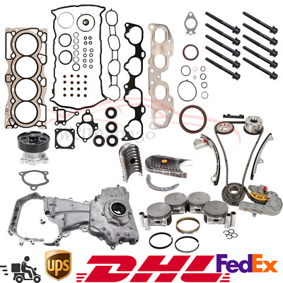 Master Engine Rebuild Kit Fits For 02-06 Nissan Altima Sentra 2.5L DOHC QR25DE