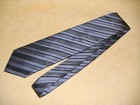 Vintage Silk Stripe Tie in Shades of Blue by Hugo Boss