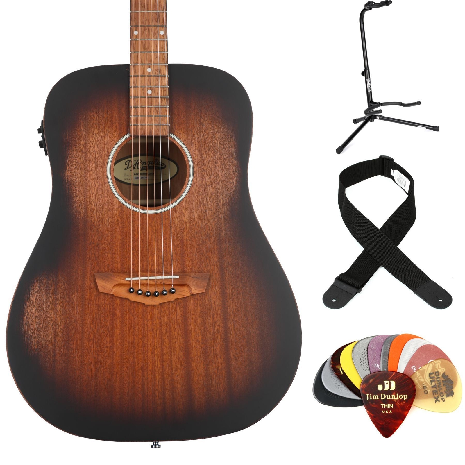 Набор предметов первой необходимости для акустической и электрической гитары DAngelico Premier Lexington LS -