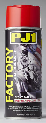PJ1 Epoxy Paint 17-HRO OEM Match for 1988-1989 Honda CR 125 250 500