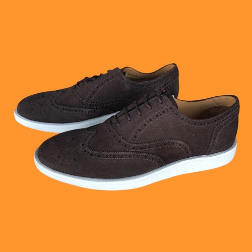 Shoes. Dark Brown Suede. Size 