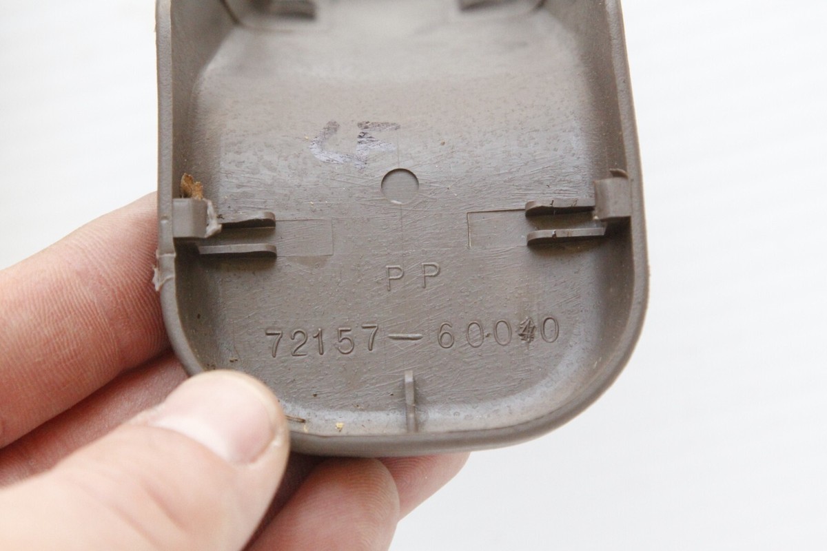 95 Toyota Land Cruiser J80 Front Driver Seat Mount Bolt Caps