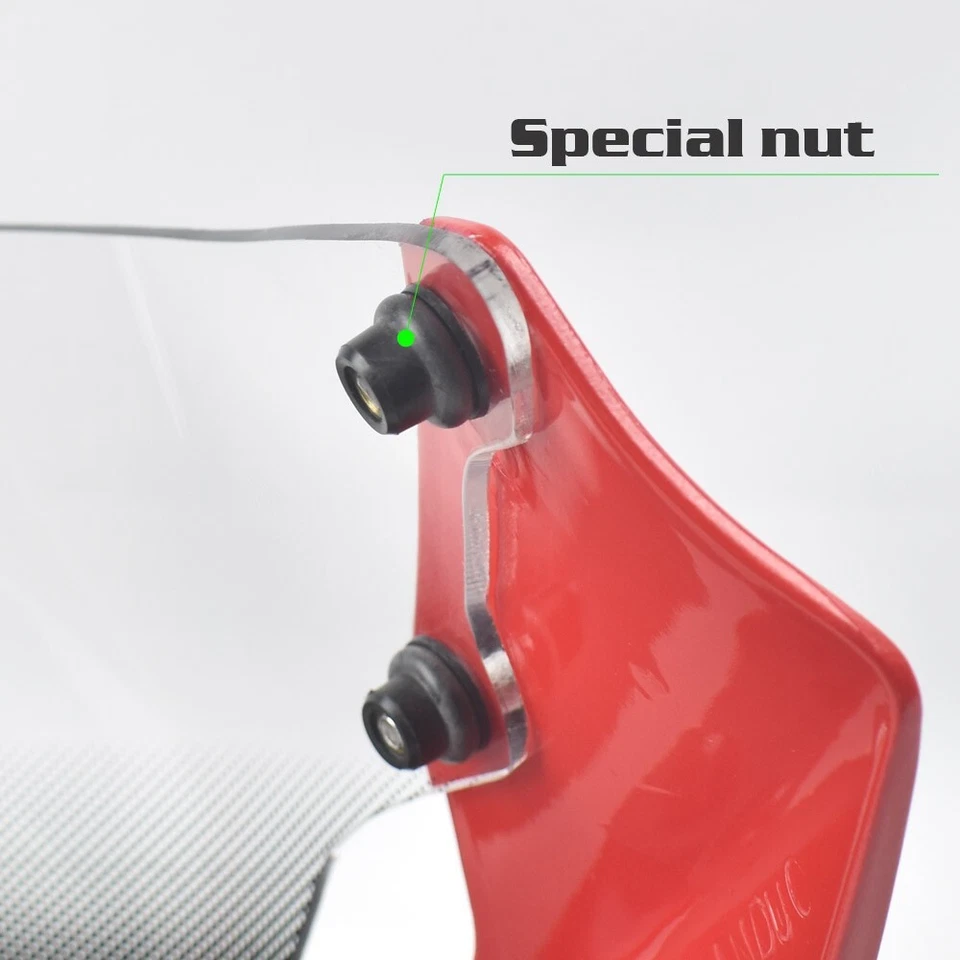 Windshield Windscreen Meter Sun Visor for Ducati Monster 821 1200 797 2018-2023 Foto 4 de 4