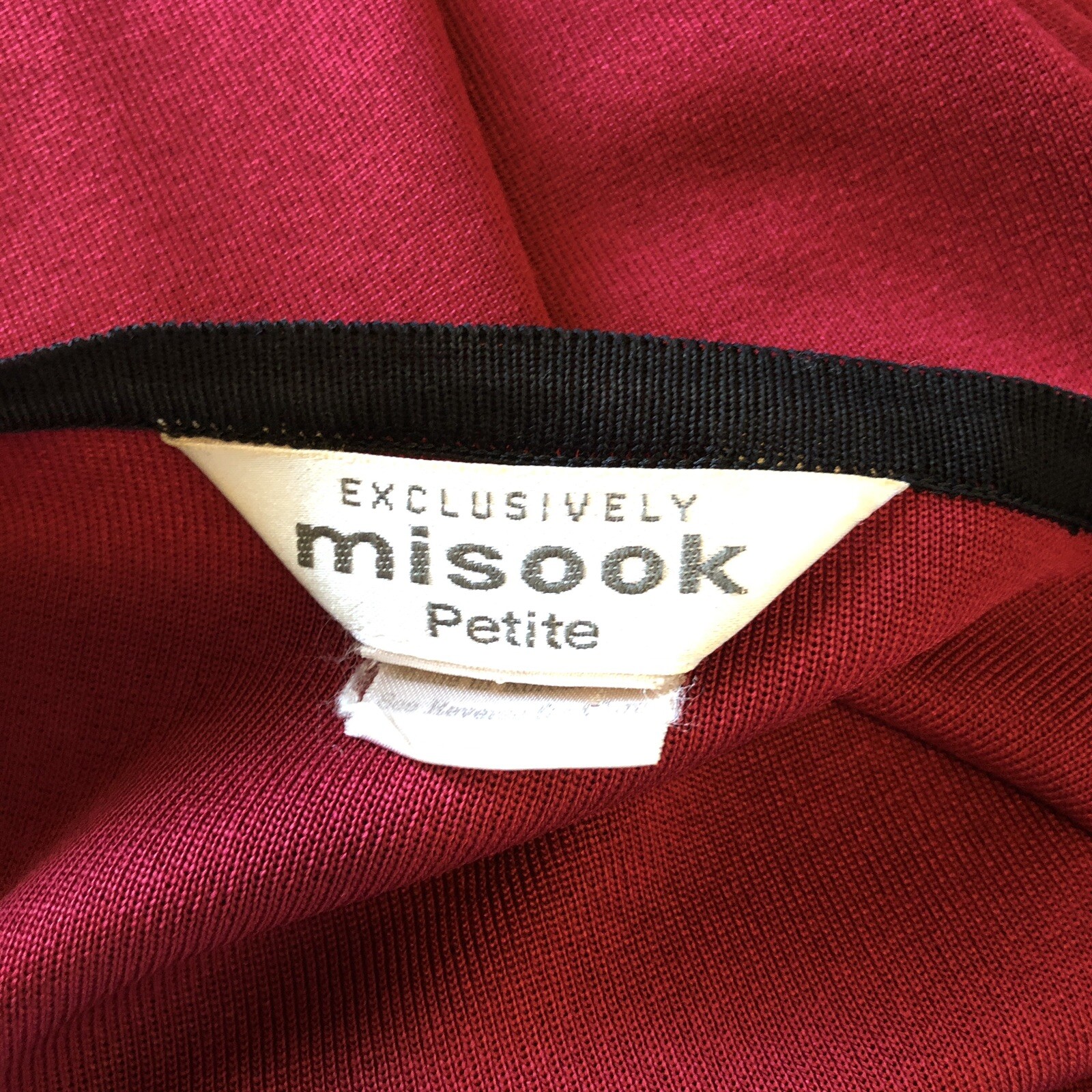 Exclusively MISOOK PL Long Open Jacket Cranberry … - image 5