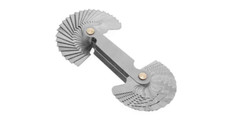 Screw Thread Pitch Cutting Gauge Tool Test Measure Inspect Stainless Steel Blade