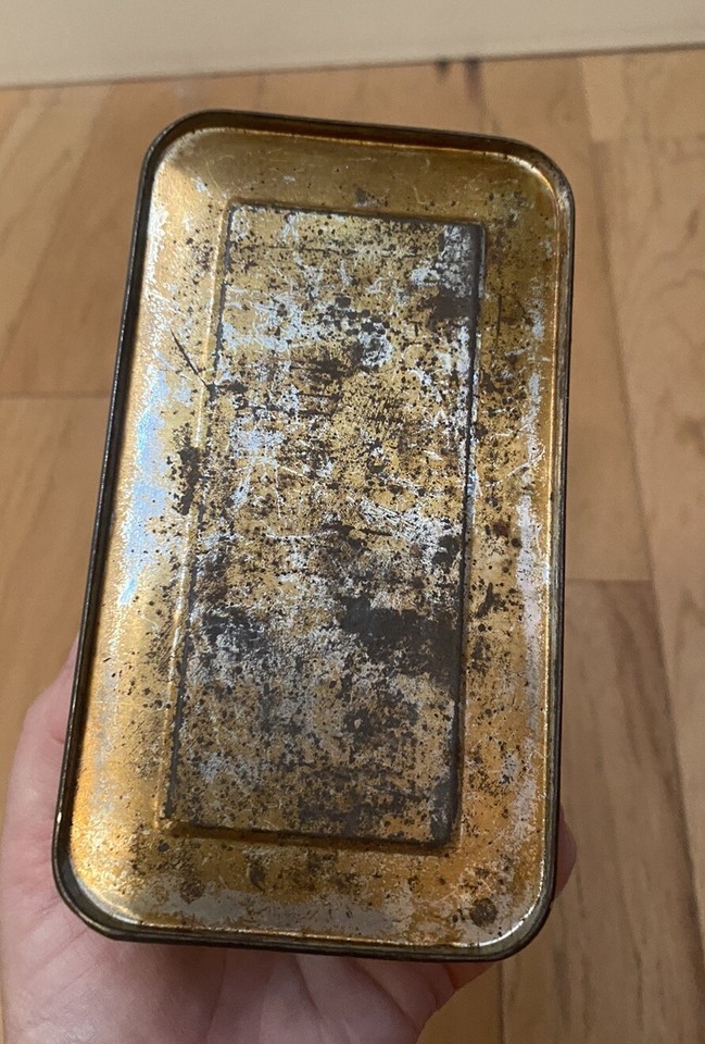 ANTIQUE VINTAGE AMERICAN CAN COMPANY CO. TIN SOUVENIR/SAMPLE BOX ...