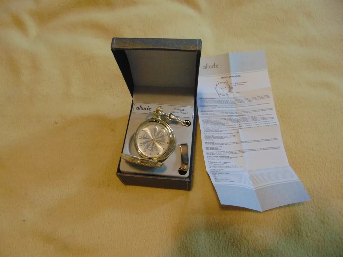 Allude DAD Keepsake Pocket Watch eBay