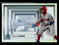 Yhoswar Garcia 2022 Bowman #B3D-3 Bowman in 3D Philadelphia Phillies