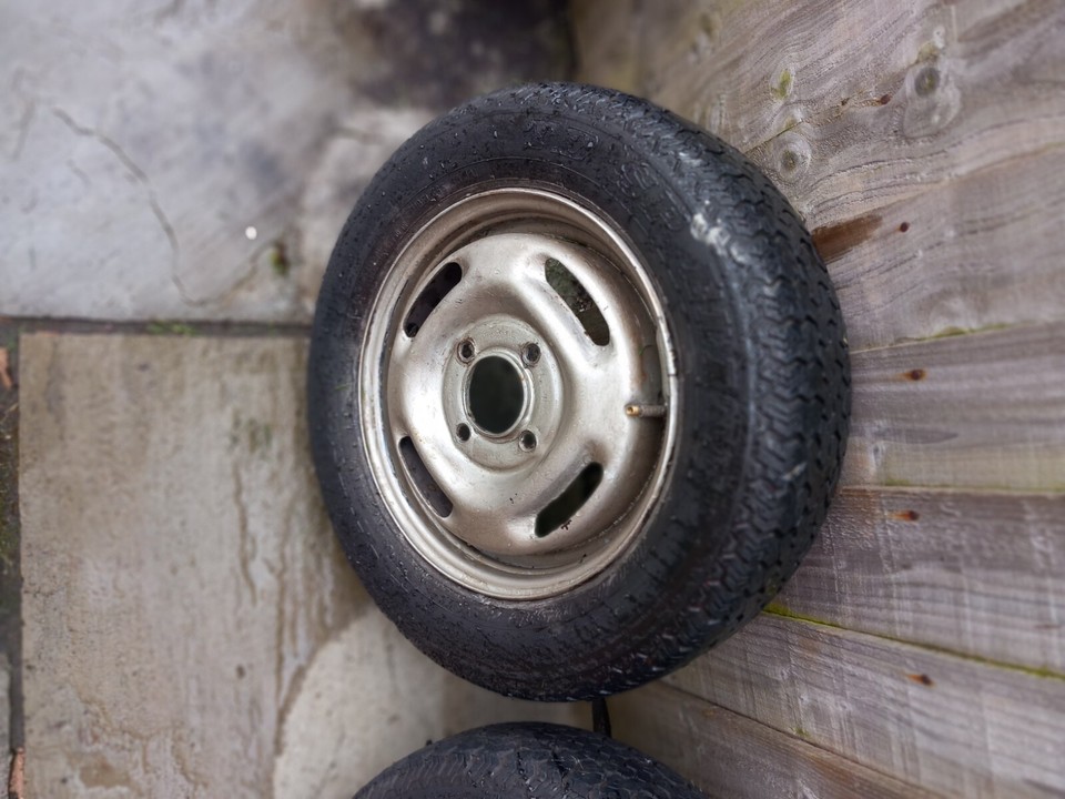 Rare Austin Metro 2 x Wheels And 160 65 R315 Tyres eBay