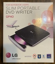 LG Slim Portable DVD Writer GP40