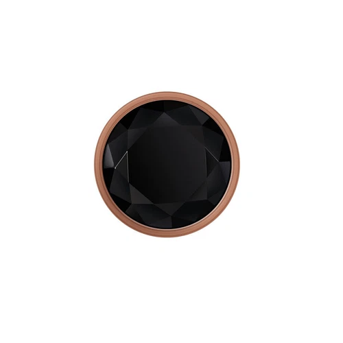 Gender X GOLD DIGGER Large - Rose Gold Large Butt Plug with Black Gem Base - Imagen 8 de 9